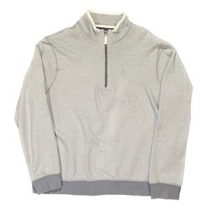 The Authentic Copper Oak Quarter Zip Sweatshirt Blue Grey Men’s